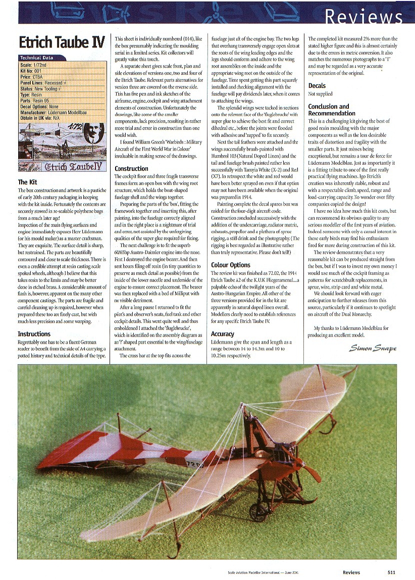 Scale Aviation Modeller International 2001-06